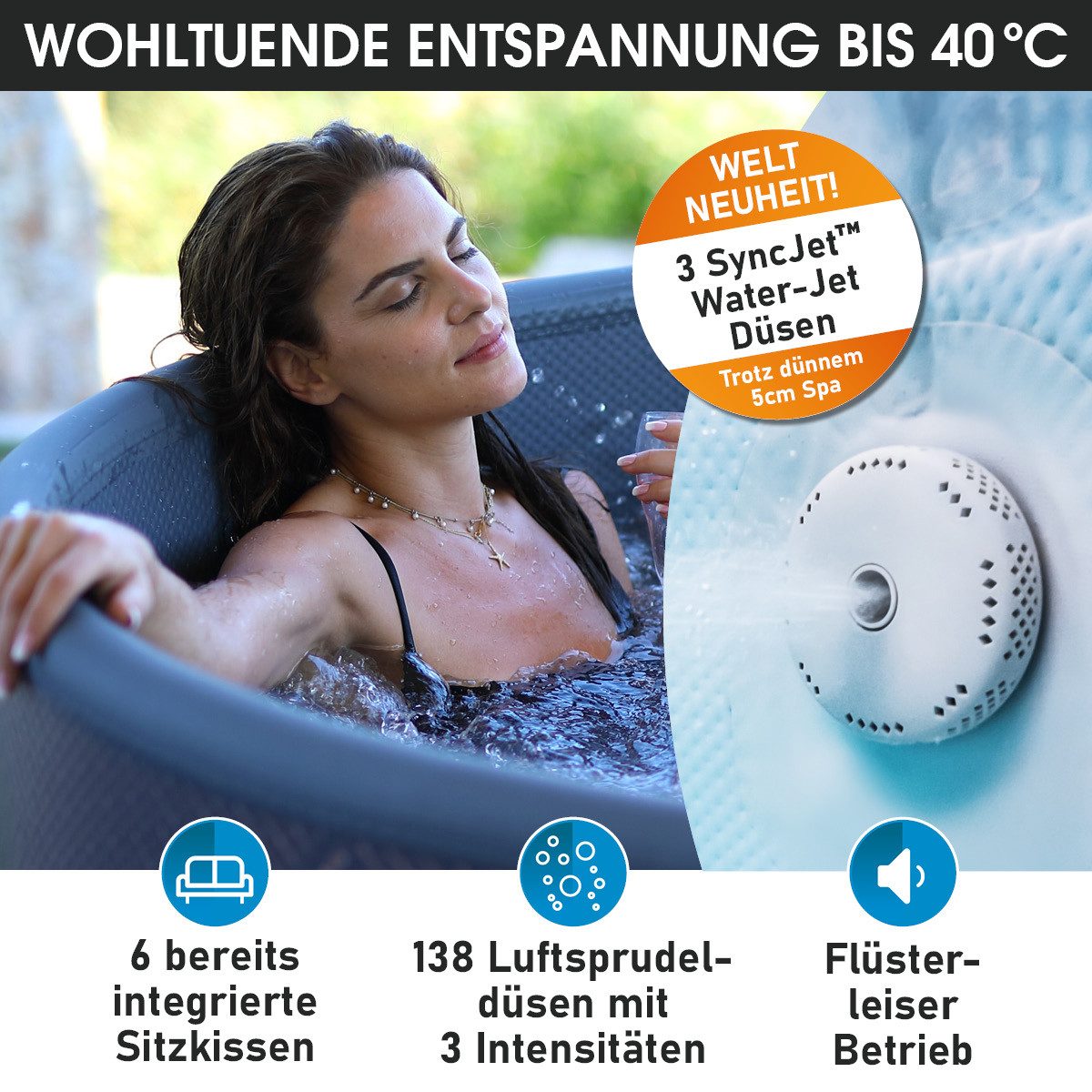 aufblasbares Aufstellbecken aufblasbares Aufstellbecken