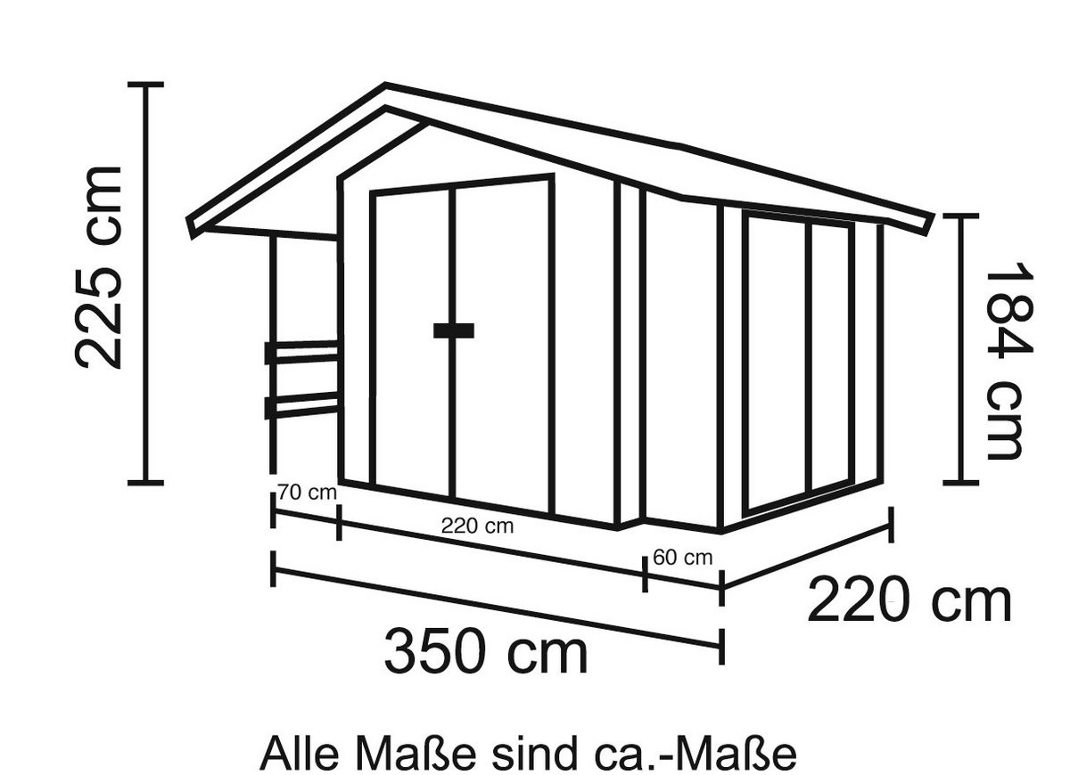 BxT: 380x260 cm