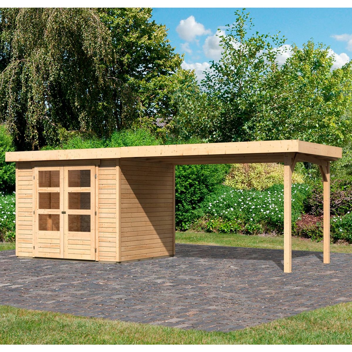 Karibu Gartenhaus Arnis