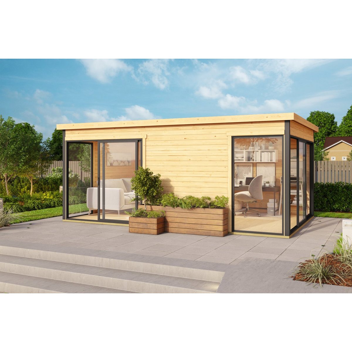 LASITA MAJA Gartenhaus DOMEO 3