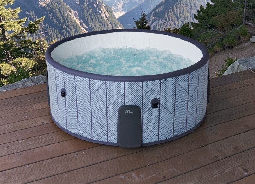 mSpa Whirlpool TIDAL Eco XL 2026- Ø 173 x 65 cm - ganzjährig Outdoor Pool - Hydrojets