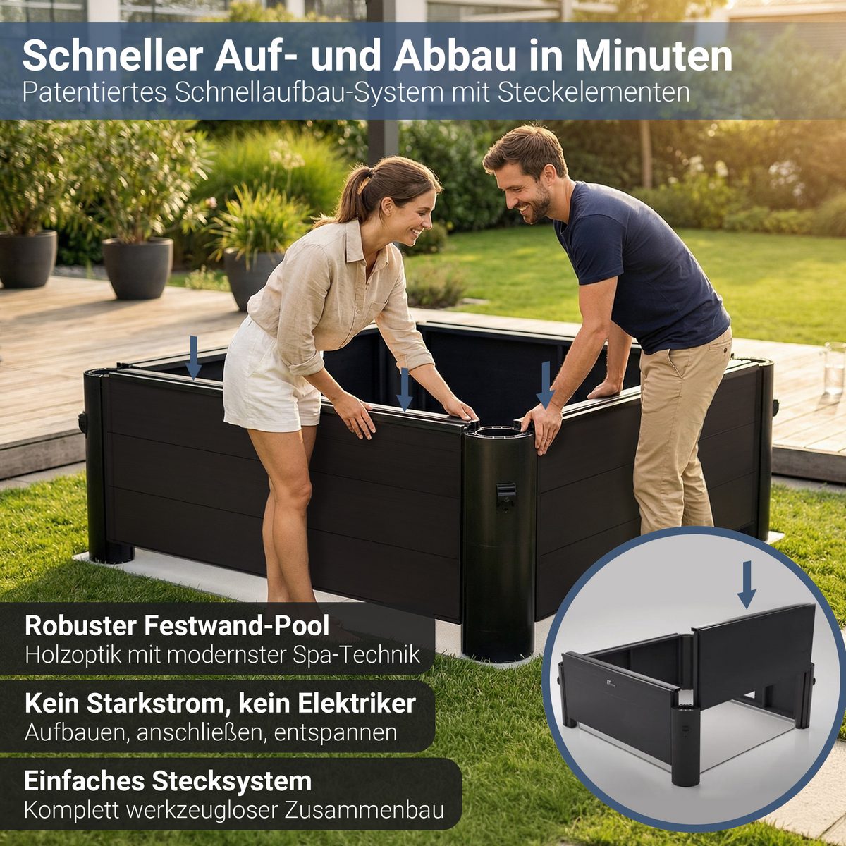 (Whirpool Outdoor 6 Personen