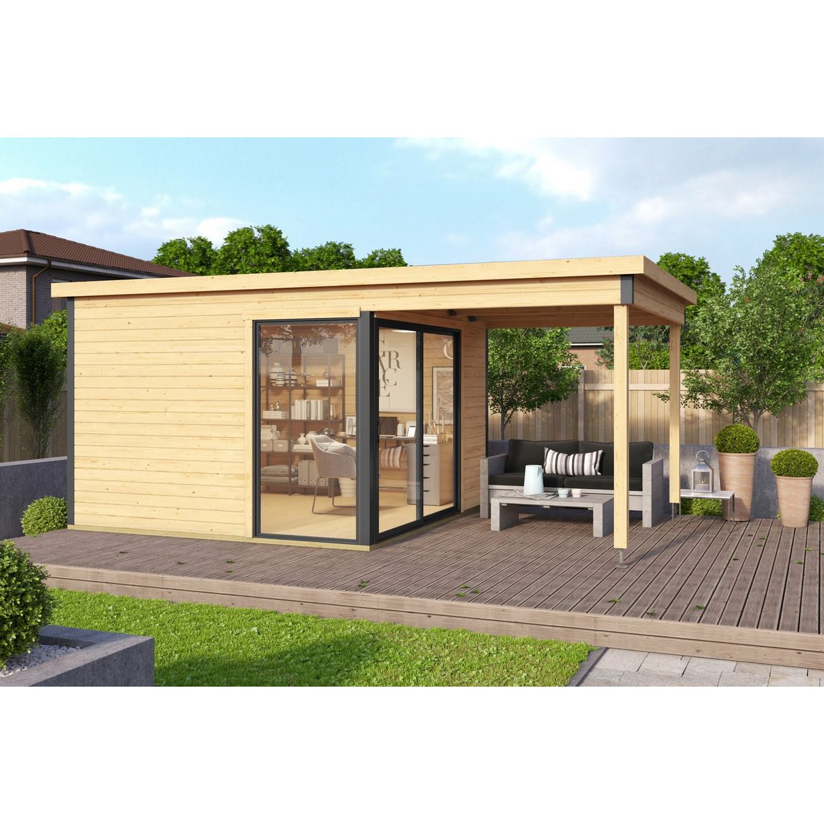 LASITA MAJA Gartenhaus DOMEO 2
