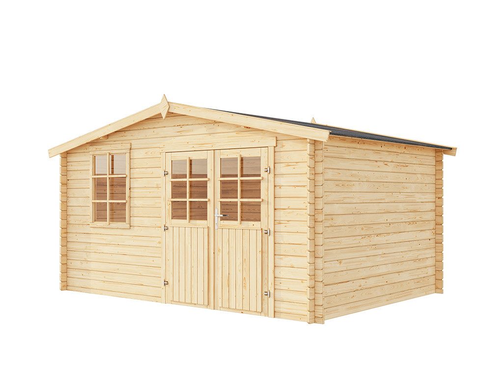 Holz-Gartenhaus mit Fußboden