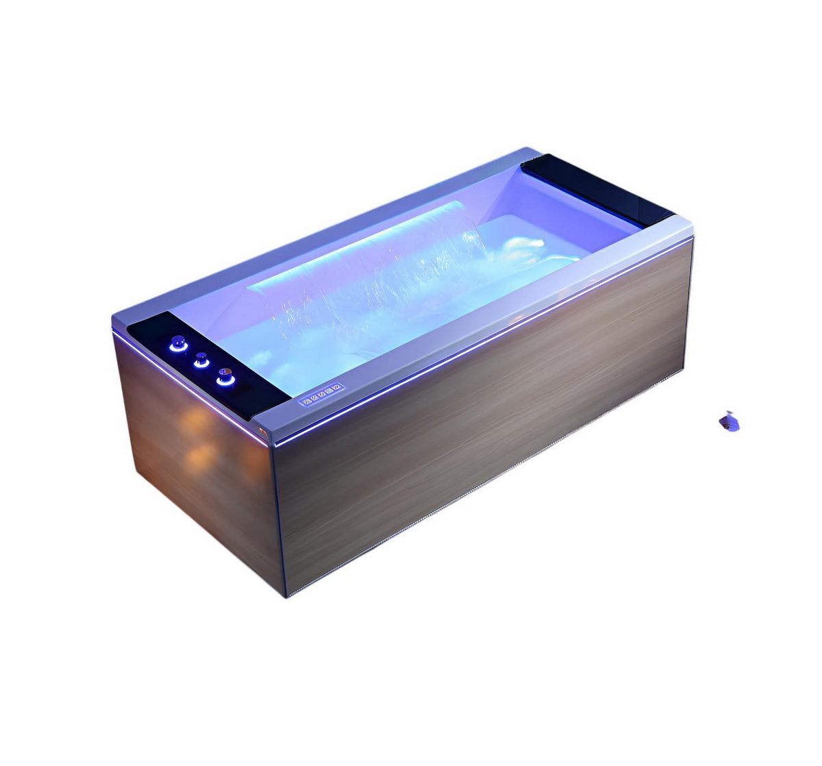 JVmoebel Whirlpool-Badewanne Whirlpool Blubberbad Hydromassagewanne mit elegantem Design