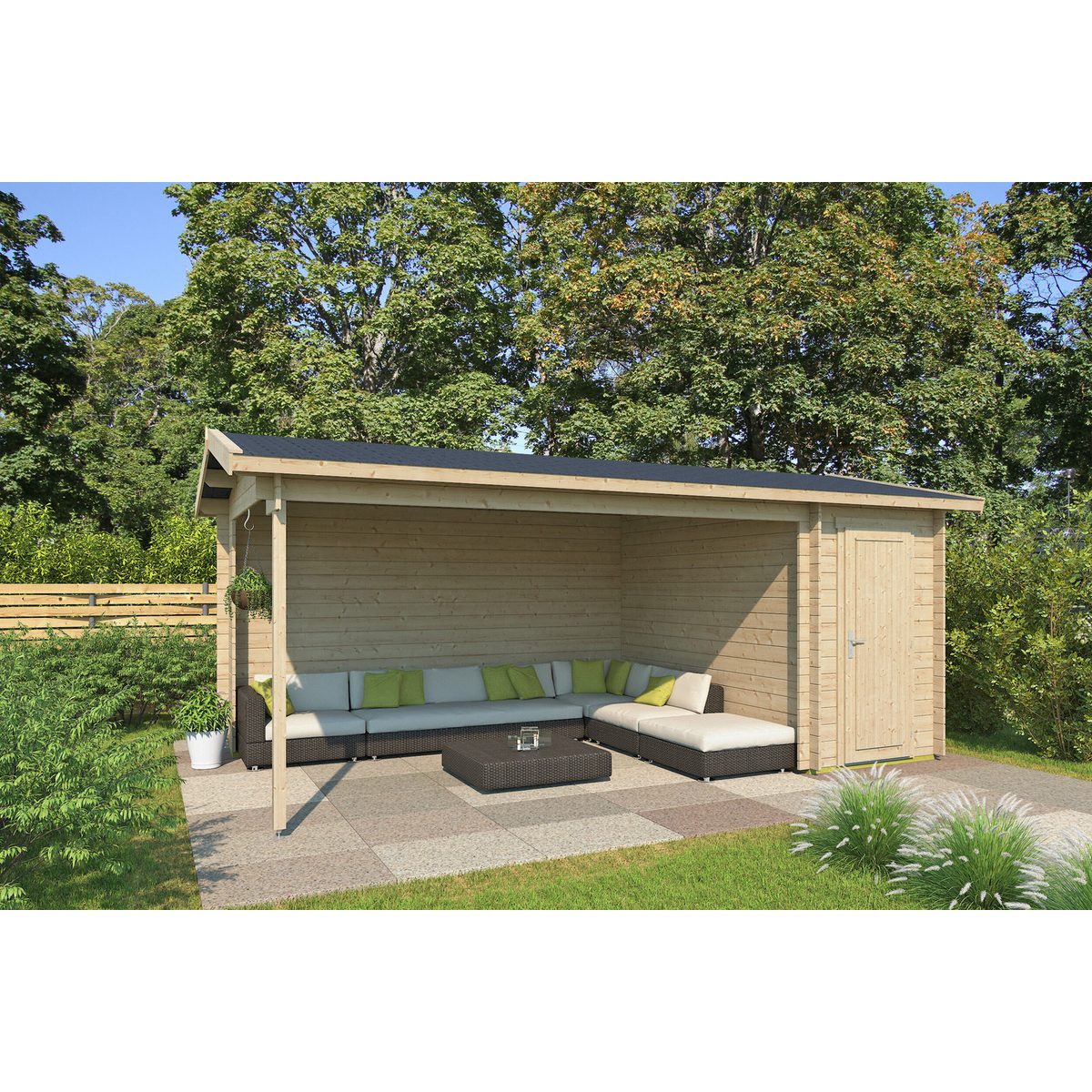 Fjordholz Gartenhaus Kilian 28 C
