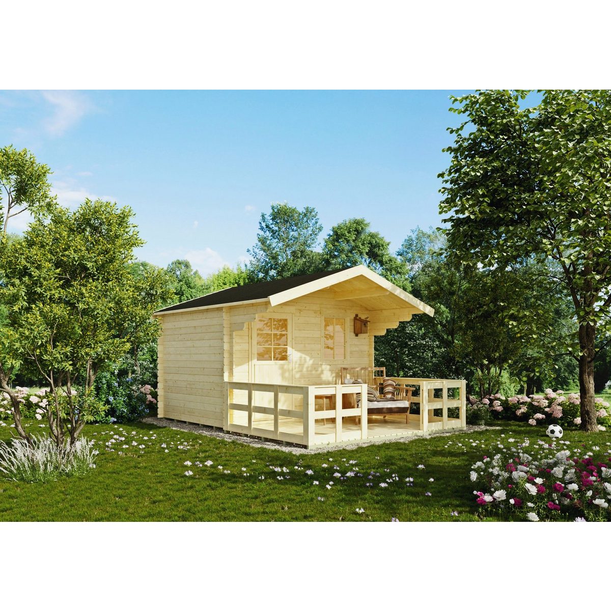 KONIFERA Gartenhaus Kallenberg 1