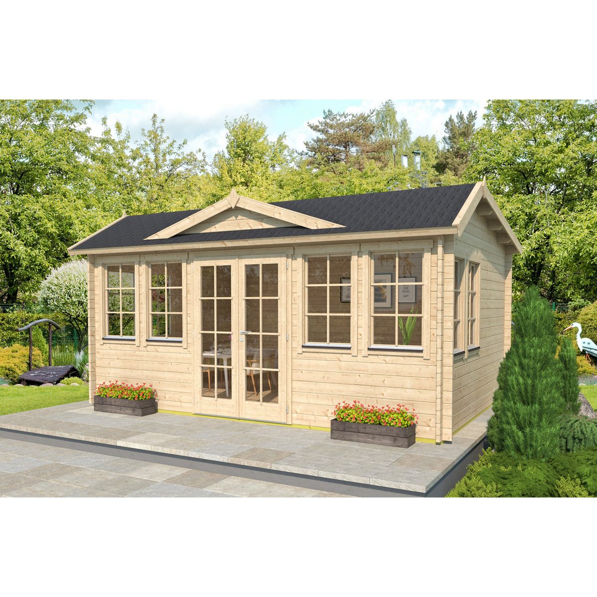 Fjordholz Gartenhaus Teehaus Newcastle 44