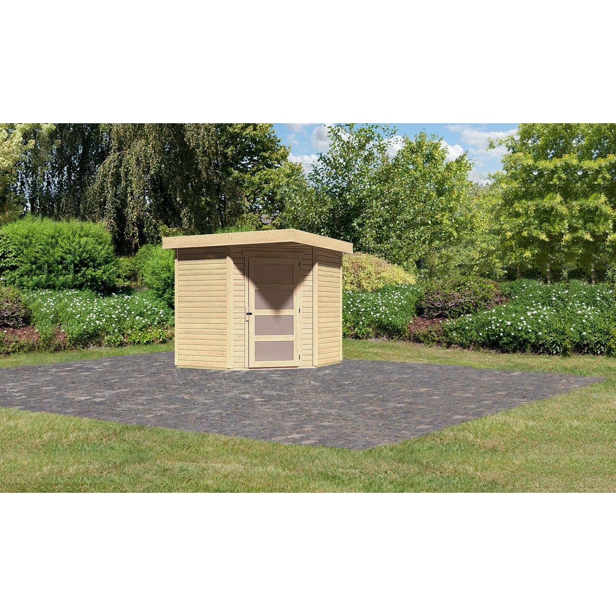 Karibu Gartenhaus Schwandorf 3