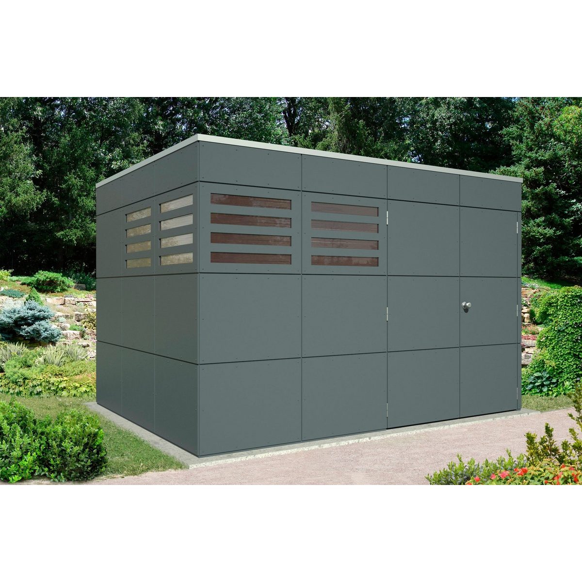 Skanholz Gartenhaus CrossCube Brisbane 4