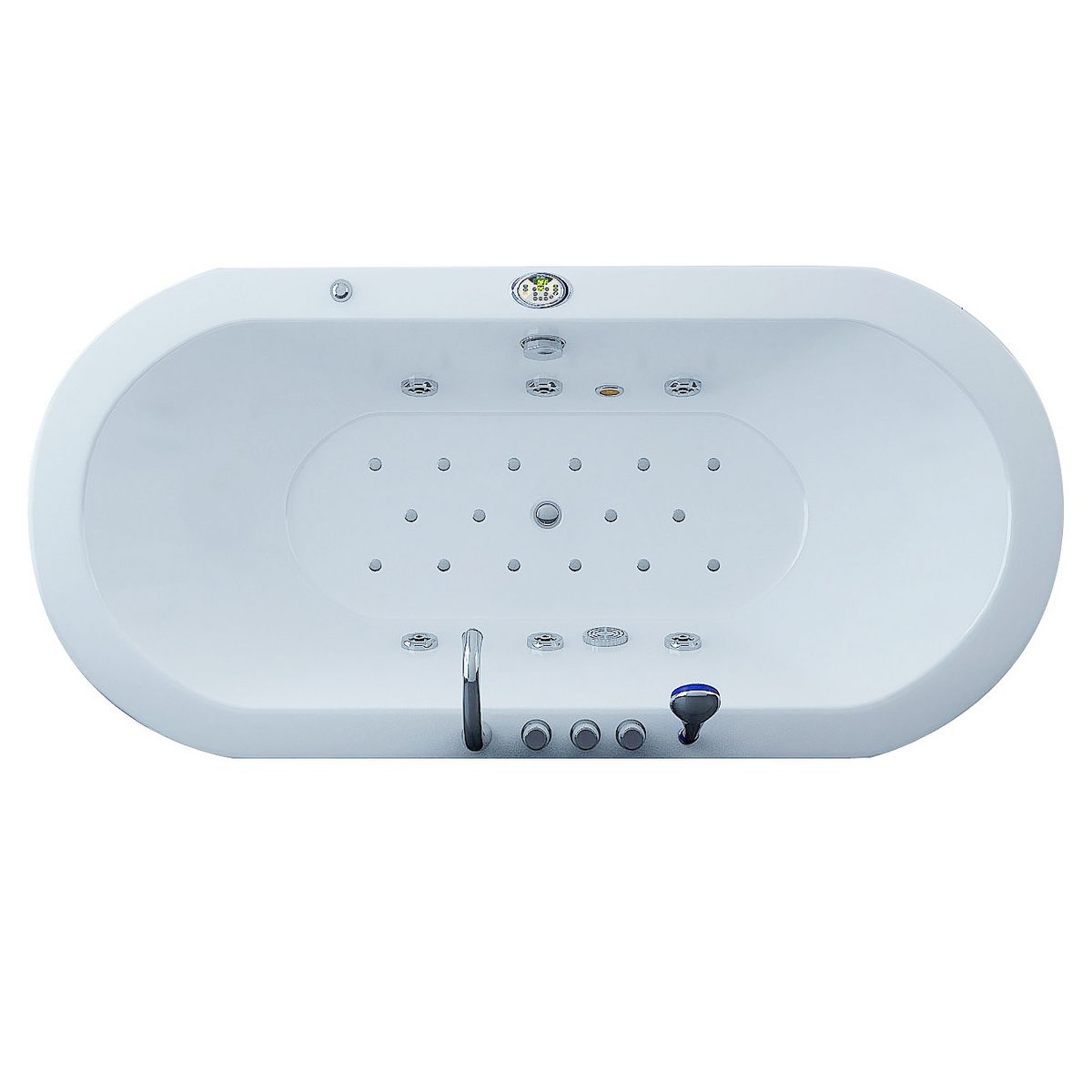 Jet-Line Whirlpool-Badewanne Whirlpool Indoor Spa Badewanne Whirlwanne VILLA SO