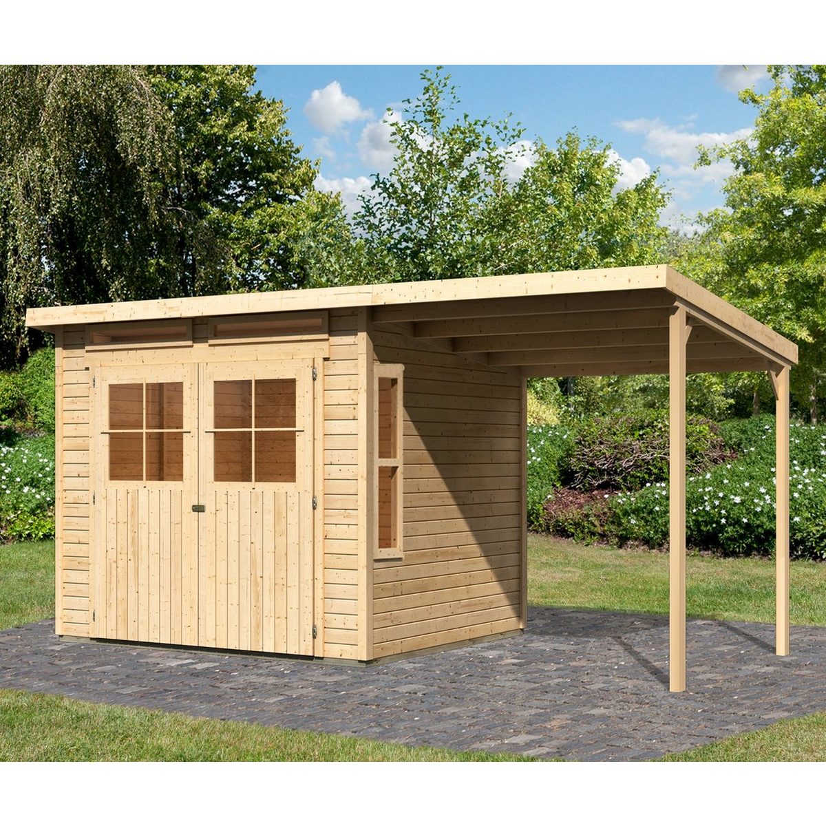 Karibu Gartenhaus Falkensee 4