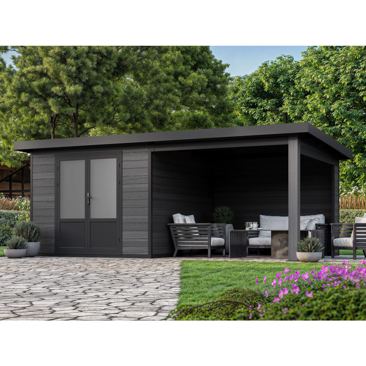 Fjordholz Gartenhaus Style DeLuxe