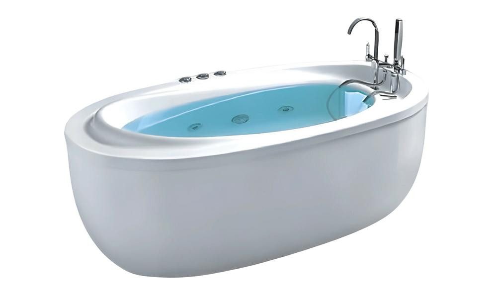 JVmoebel Whirlpool-Badewanne Whirlwanne mit Hydromassage und elegantem Design
