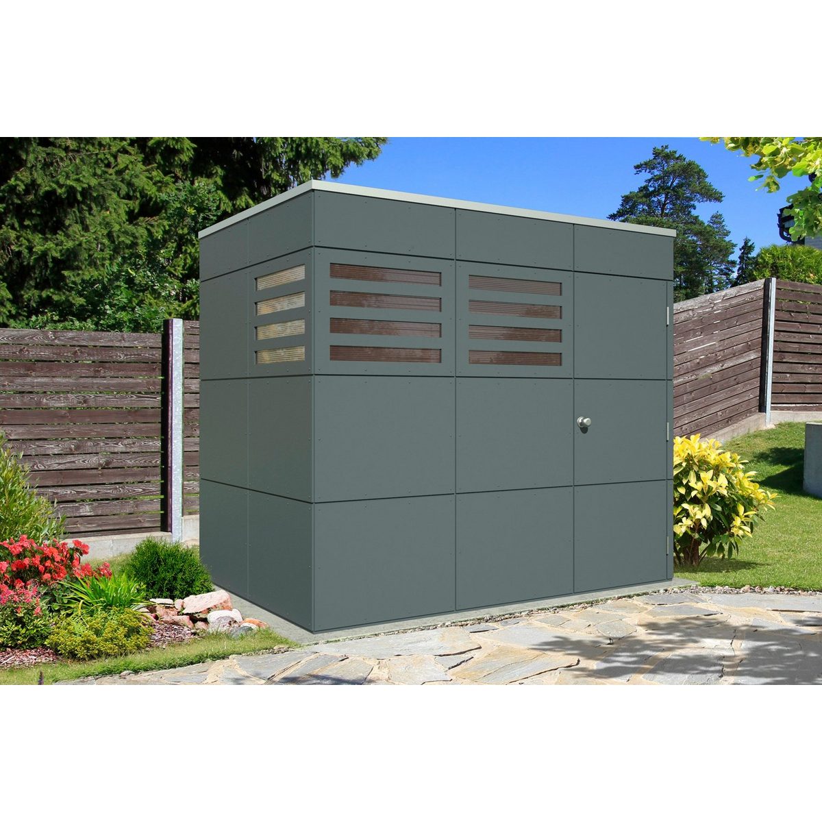 Skanholz Gartenhaus CrossCube Brisbane 2