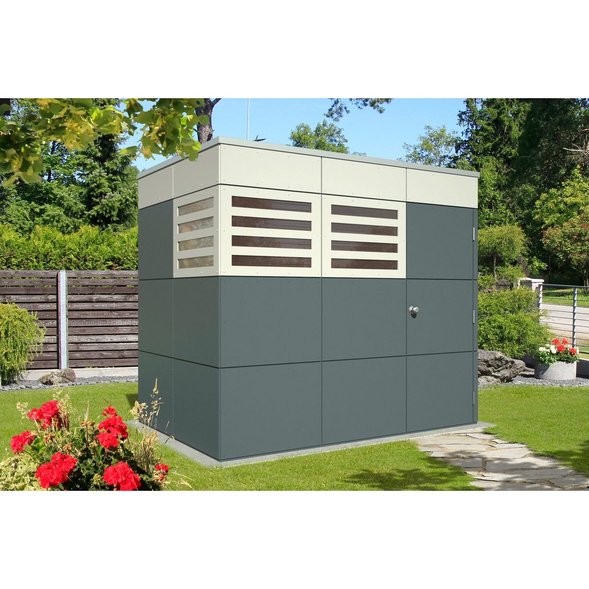 Skanholz Gartenhaus CrossCube Perth 2