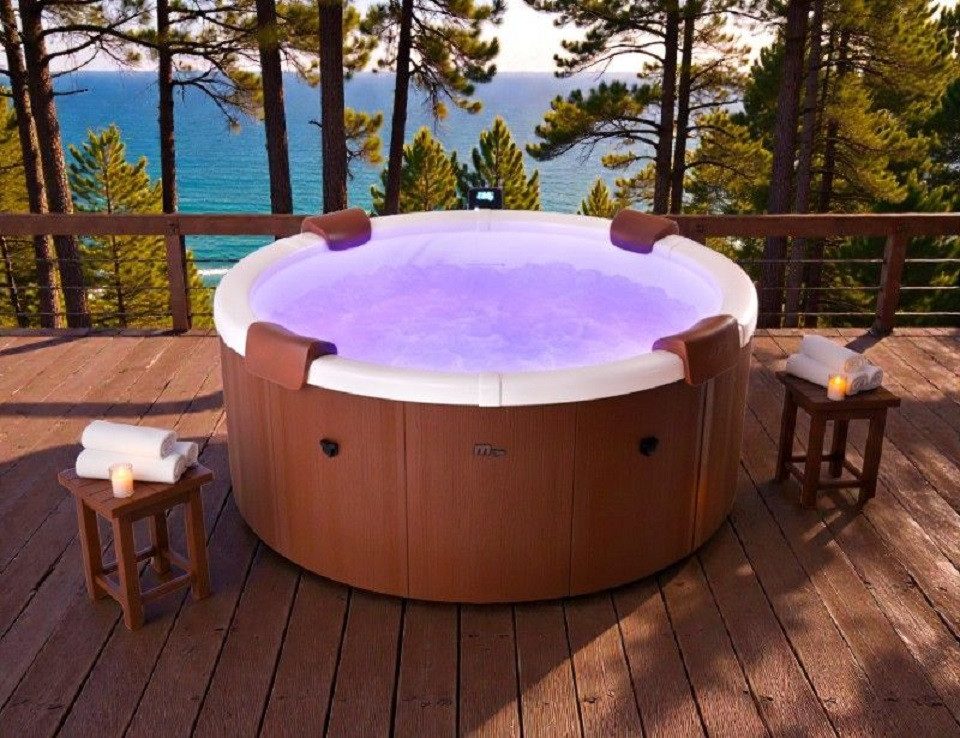 mSpa Whirlpool Denver & Rova - Ø 182 x 70 cm - ganzjährig Outdoor Pool - XXL