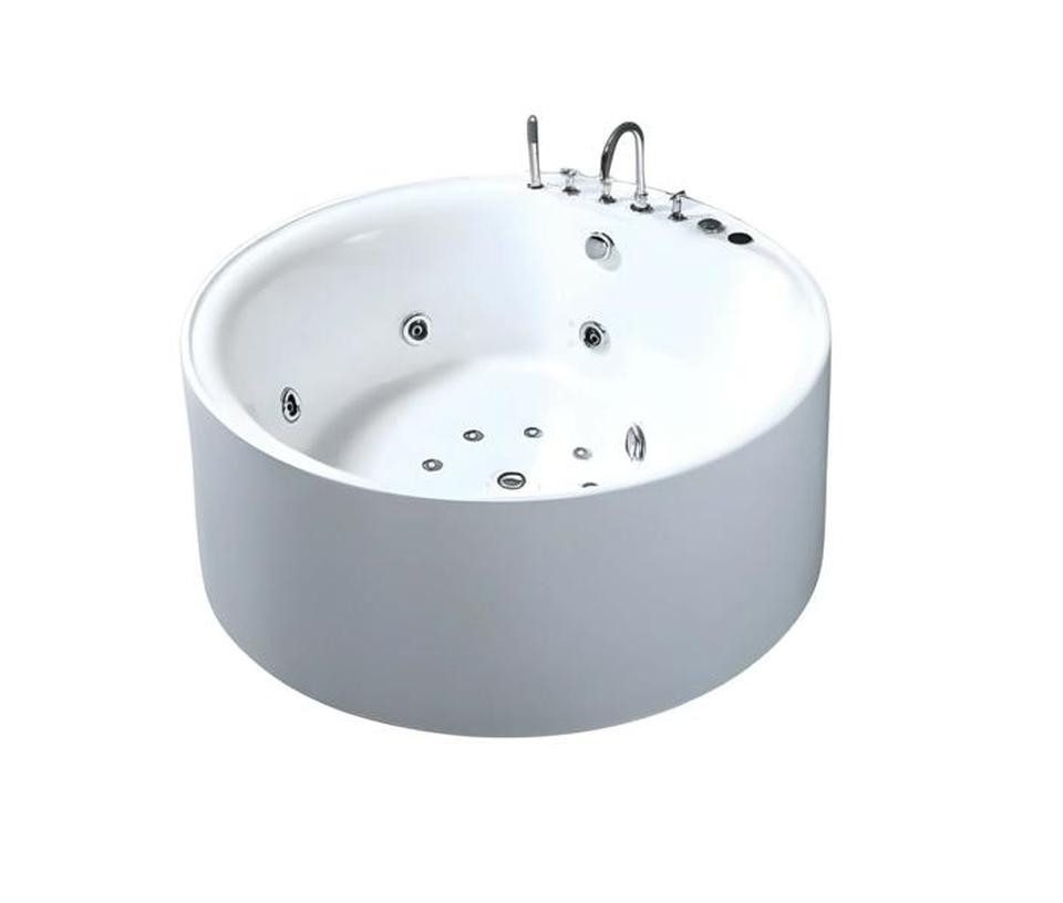 JVmoebel Whirlpool-Badewanne Whirlpool Blubberbad mit Hydromassage und stilvollem Design