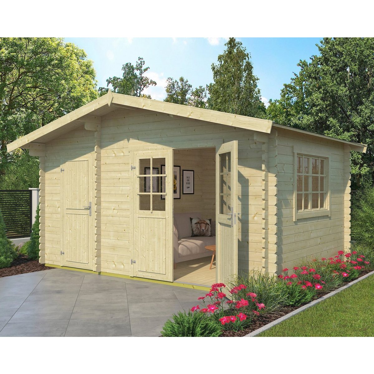 LASITA MAJA Gartenhaus Belmont 2