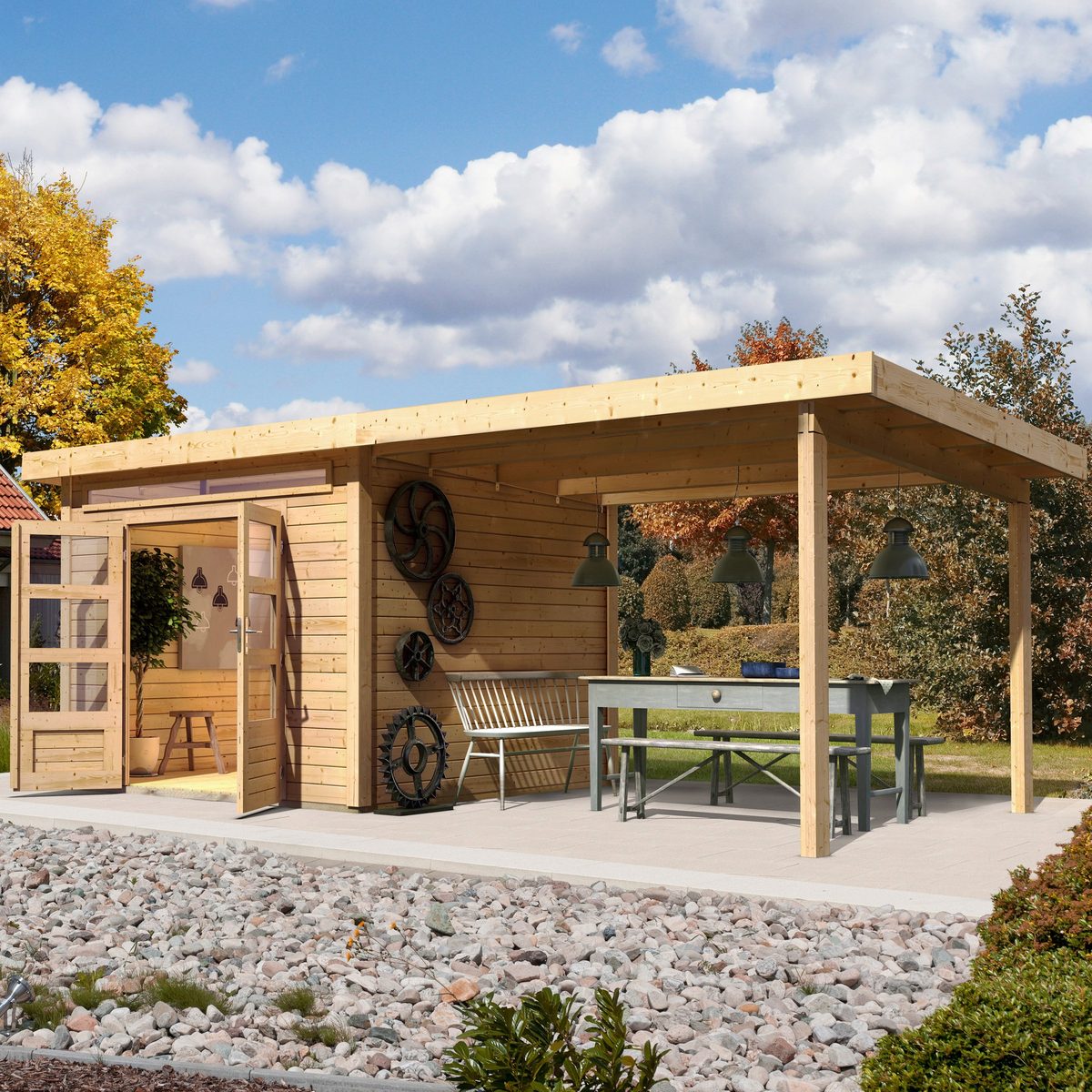 Karibu Gartenhaus Ammersee 4