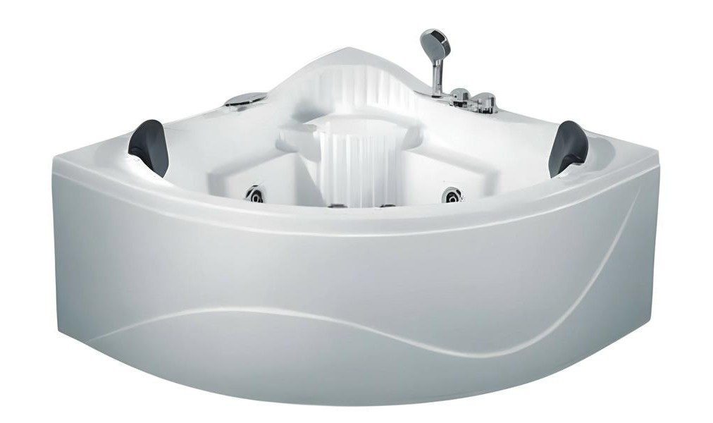 Xlmoebel Whirlpool-Badewanne XLMOEBEL Spa Massage Badewanne in Weiß mit Hydromassage-Funktion