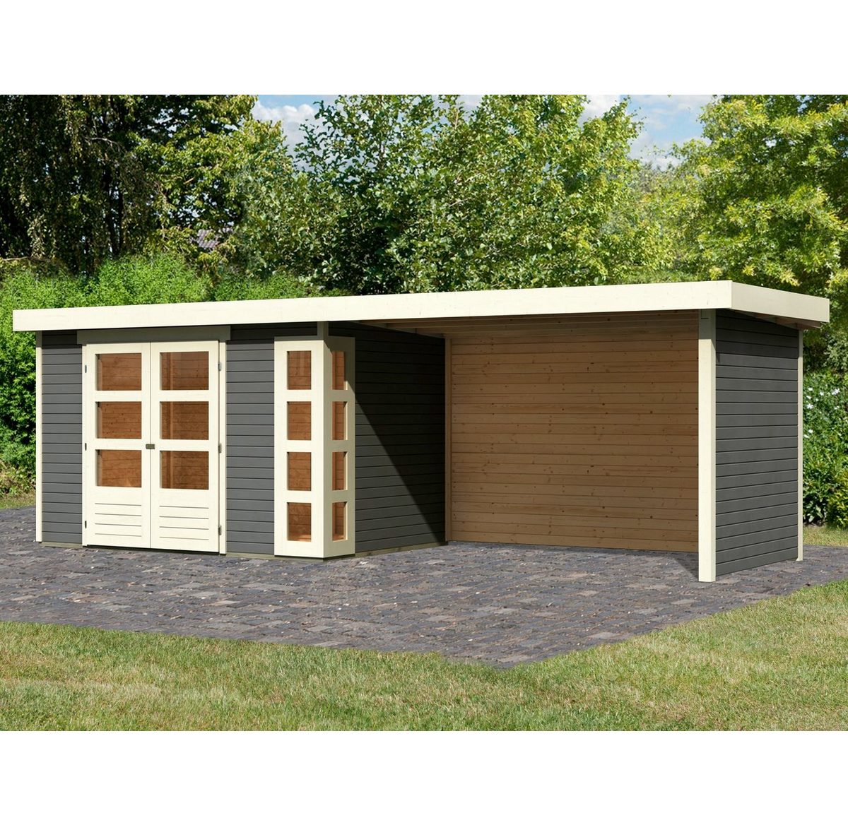 Karibu Gartenhaus Nordsee 4