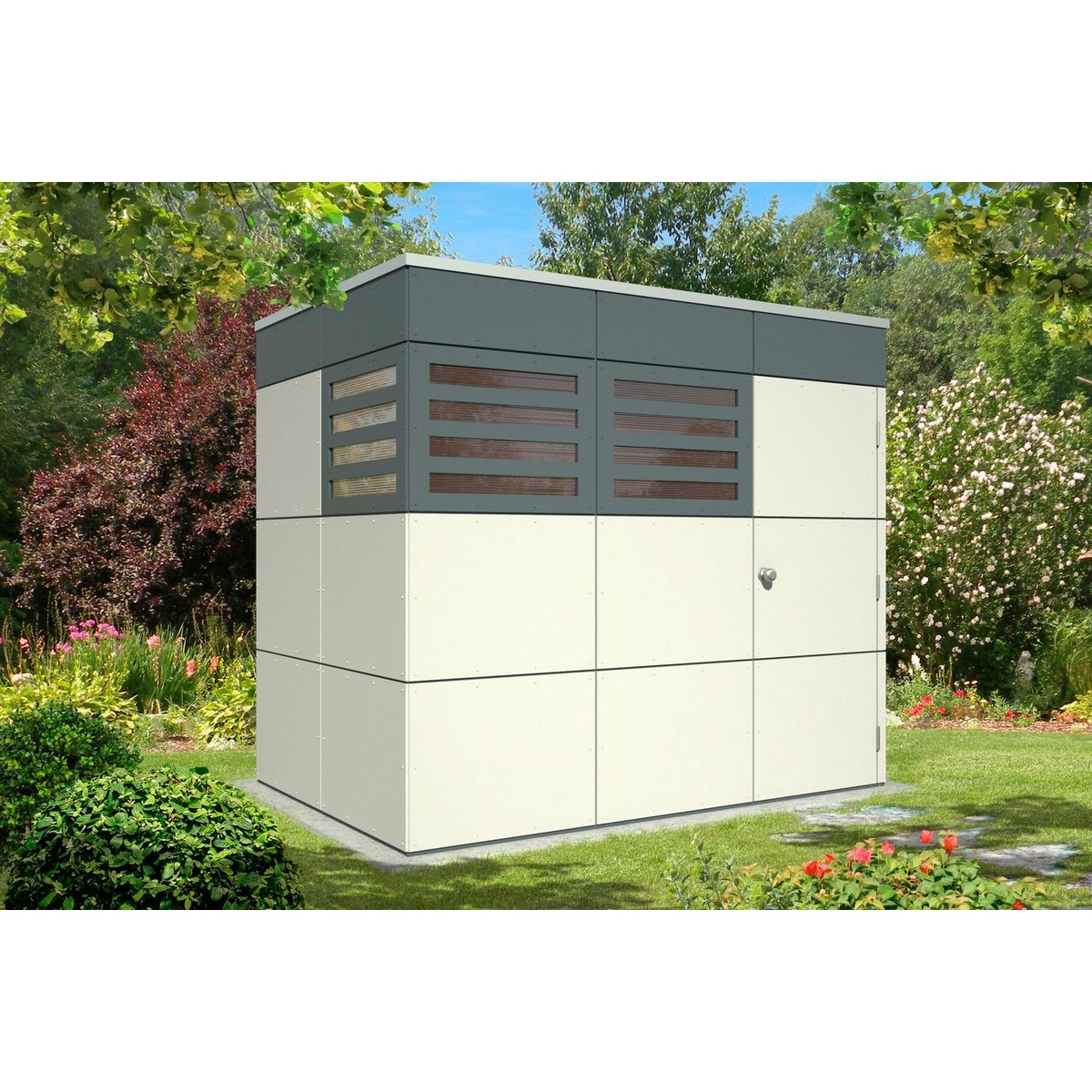 Skanholz Gartenhaus CrossCube Sydney 2