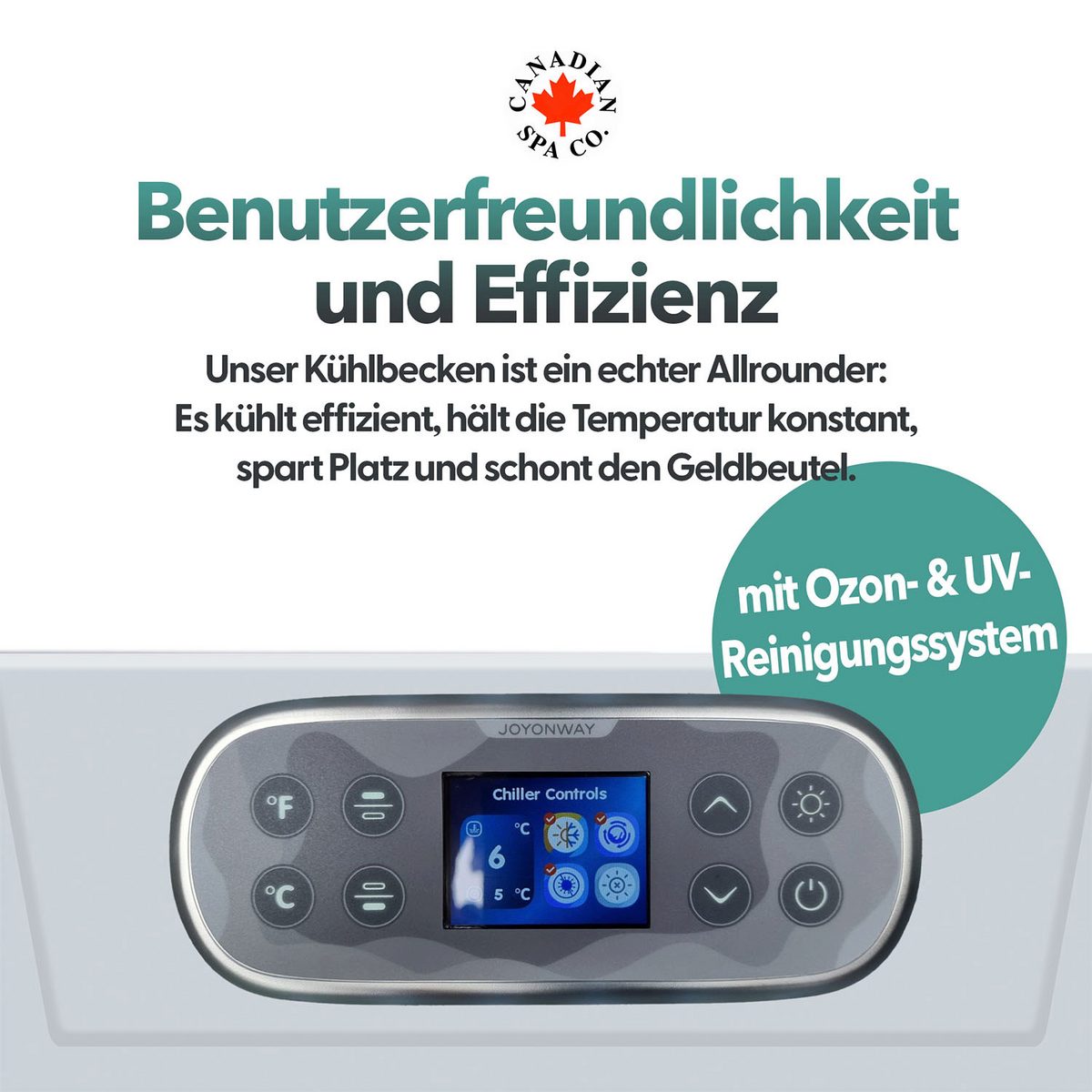 Temperatur bis zu 5 Grad