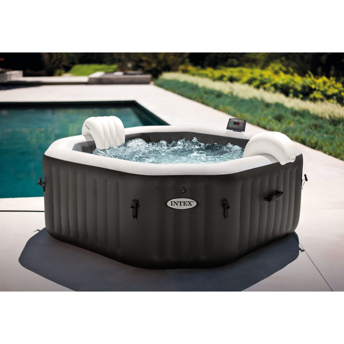 HAF Whirlpool LayZSpa & PureSpa Aufblasbarer Whirlpool Outdoor Bubble Massage Becken