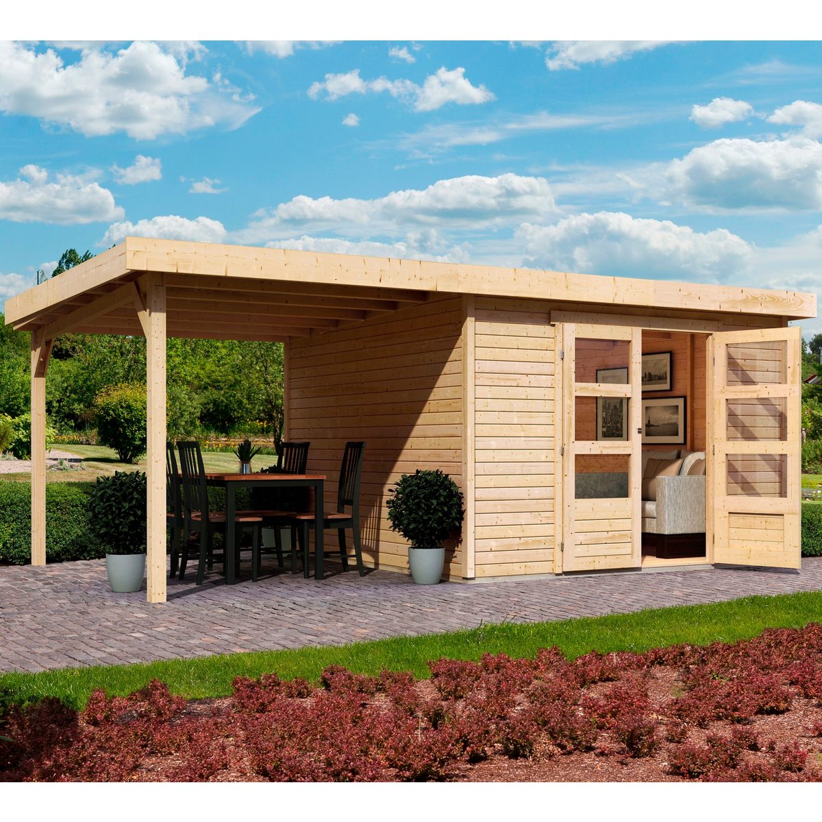 Karibu Gartenhaus Arnis
