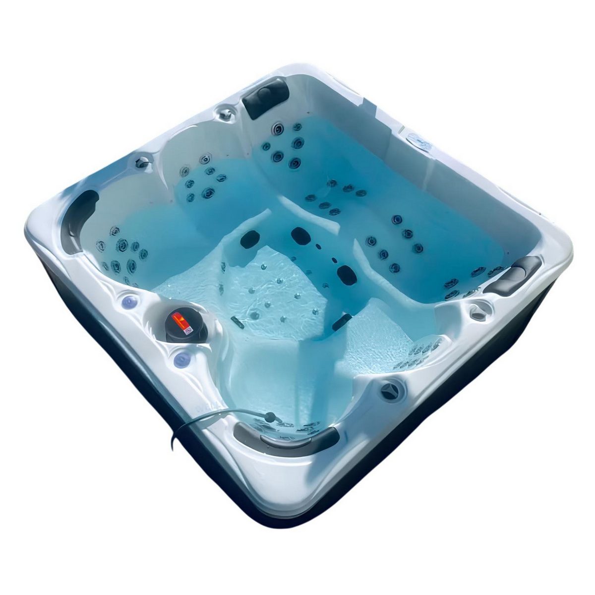 JVmoebel Whirlpool-Badewanne Whirlpool Badewanne mit Massagefunktion für den Garten