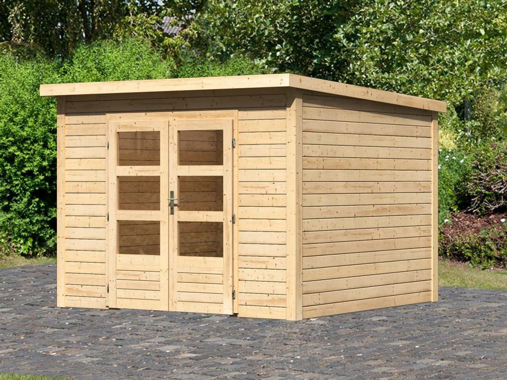 Karibu Gartenhaus KARIBU Gartenhaus Wacken 285×302 cm 28 mm