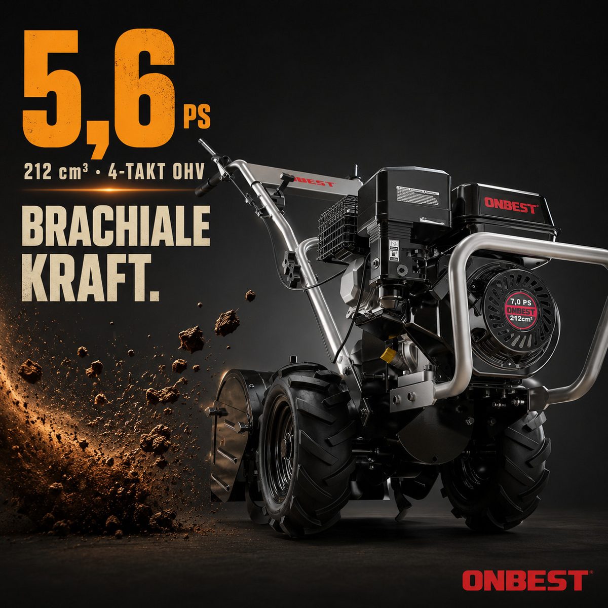 35 cm Arbeitstiefe 35 cm Arbeitstiefe