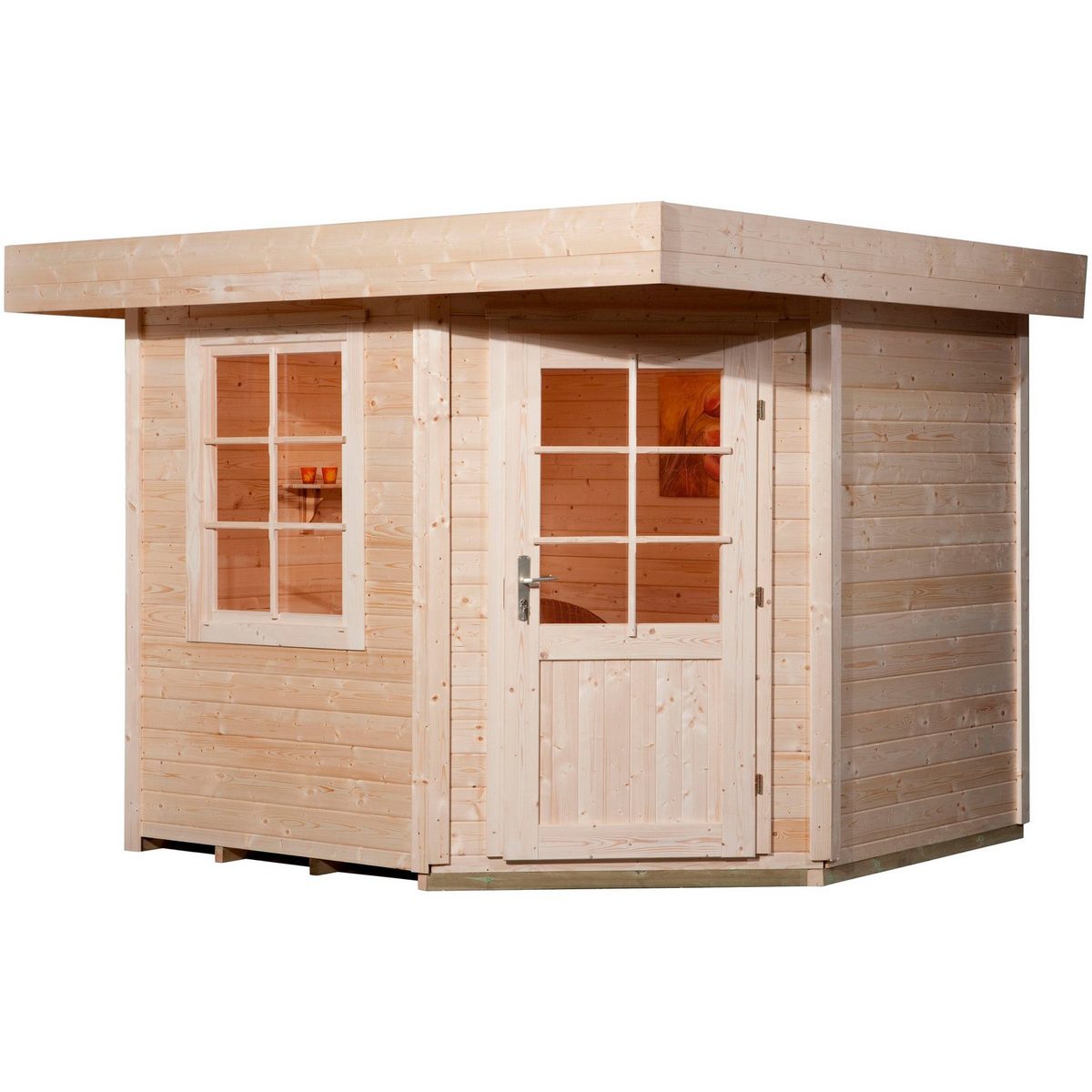weka Gartenhaus Designhaus 213 Gr.1