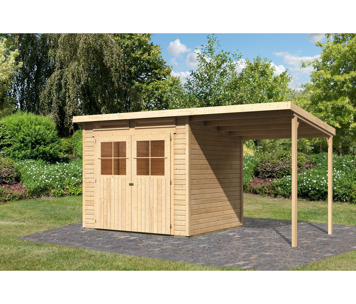 Karibu Gartenhaus Karibu Gartenhaus Glücksburg