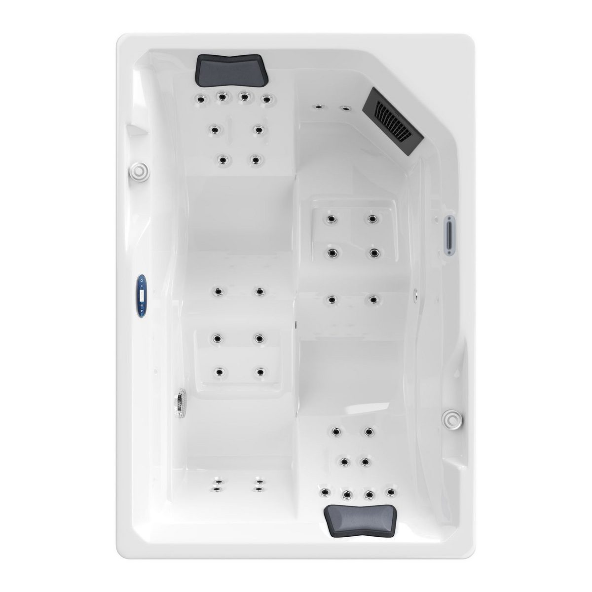 TroniTechnik Whirlpool Outdoor Spa GALERA weiß 190x130