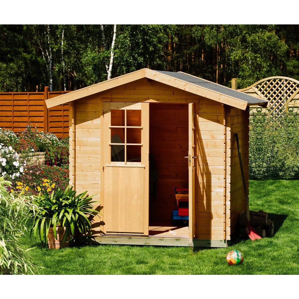 Kiehn-Holz Gartenhaus Eisberg 3