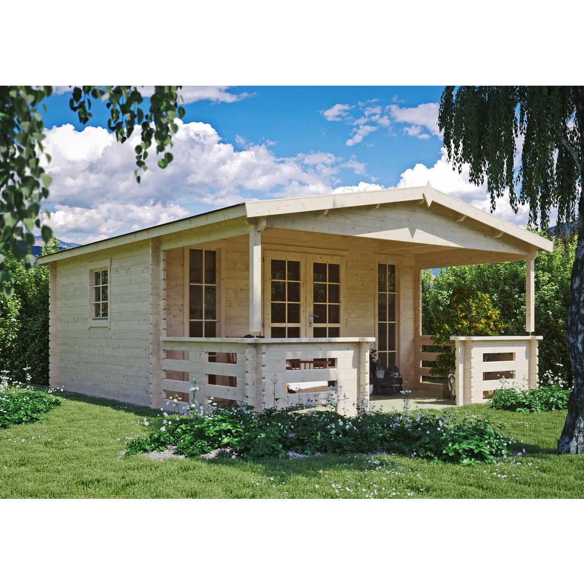 Fjordholz Gartenhaus Franjo 44 C