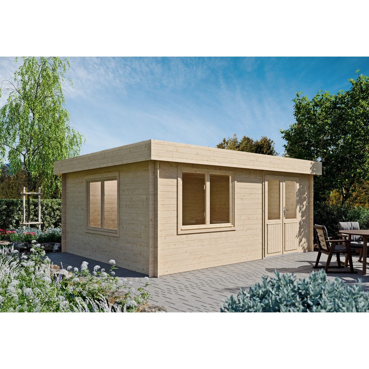 Fjordholz Gartenhaus Orka 28 A