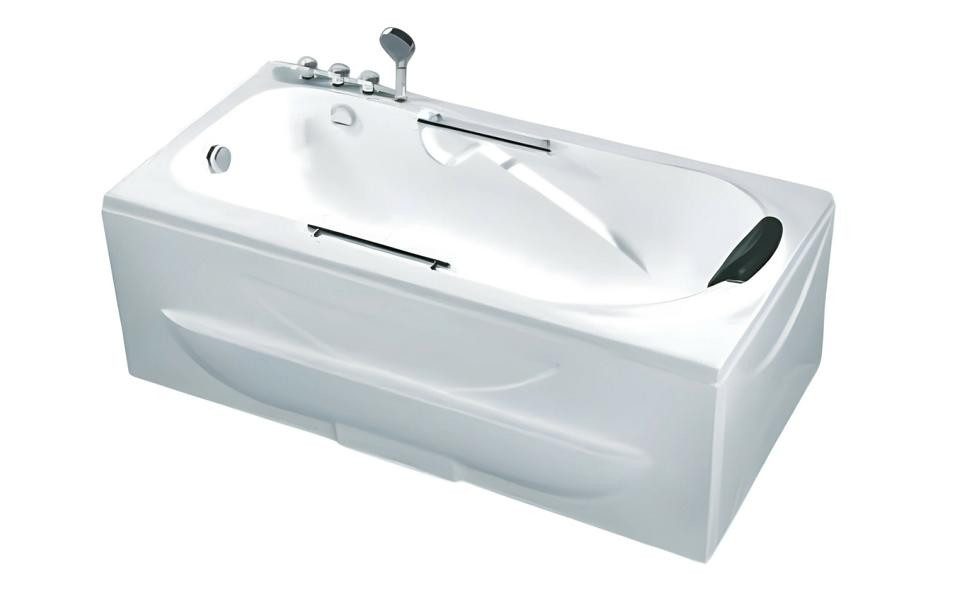 JVmoebel Whirlpool-Badewanne Blubberbad Whirlwanne mit Hydromassagefunktion und modernem Design