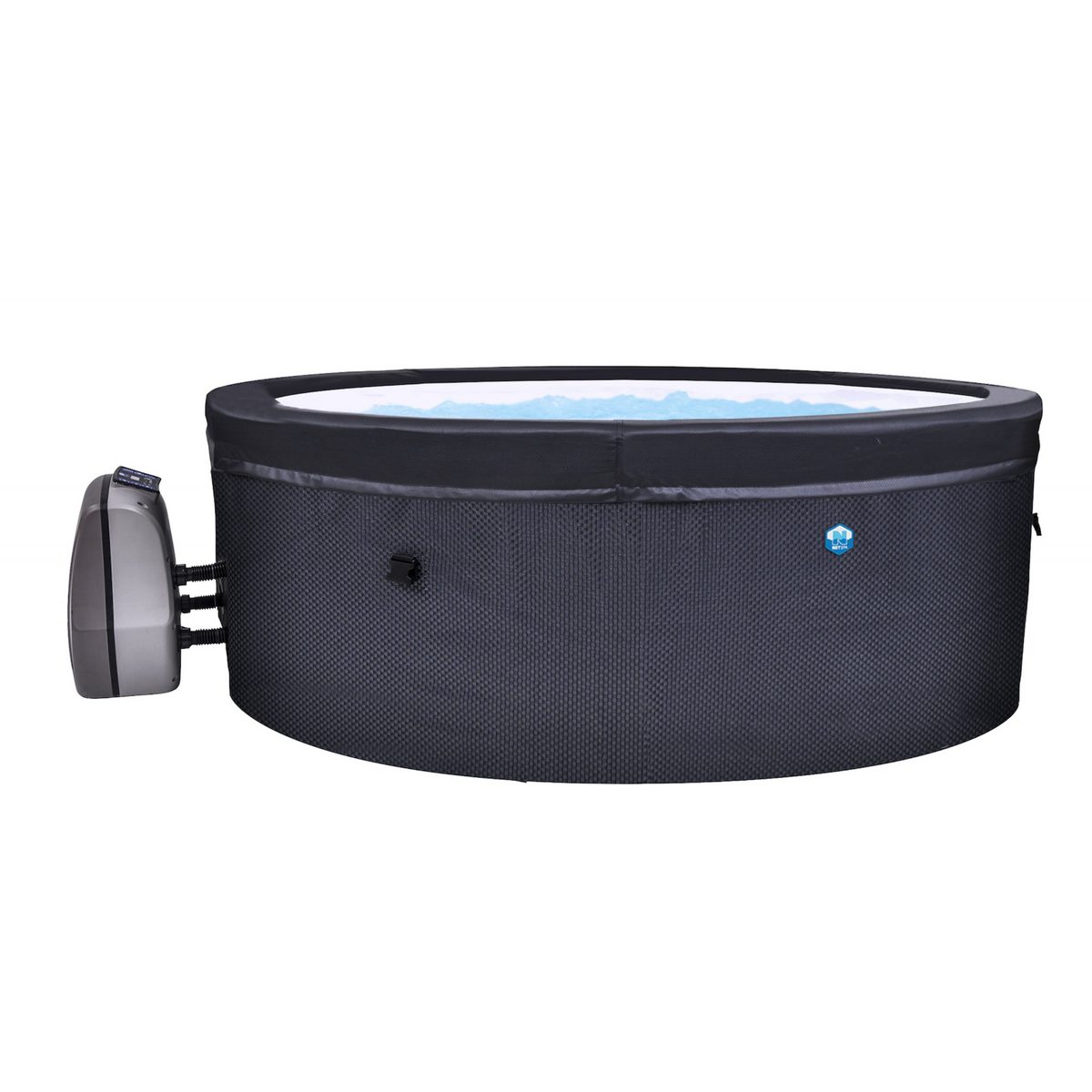 NetSpa Whirlpool NetSpa Vita Whirlpool halbstarr rund für 4 Personen Ø 156 x 73 cm