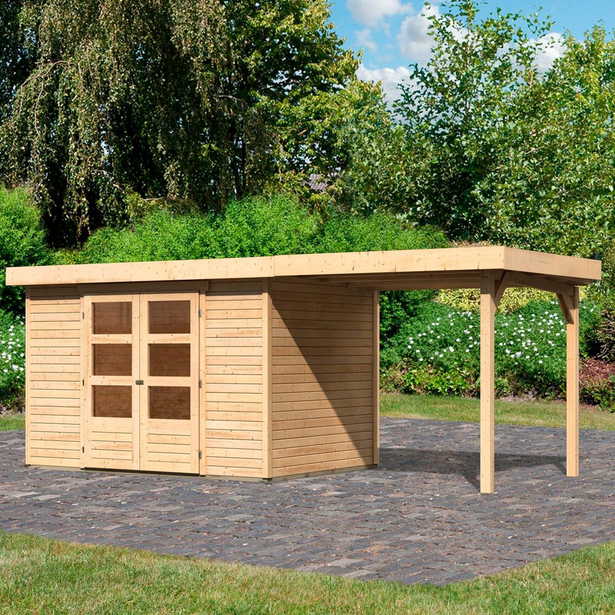 Karibu Gartenhaus Arnis