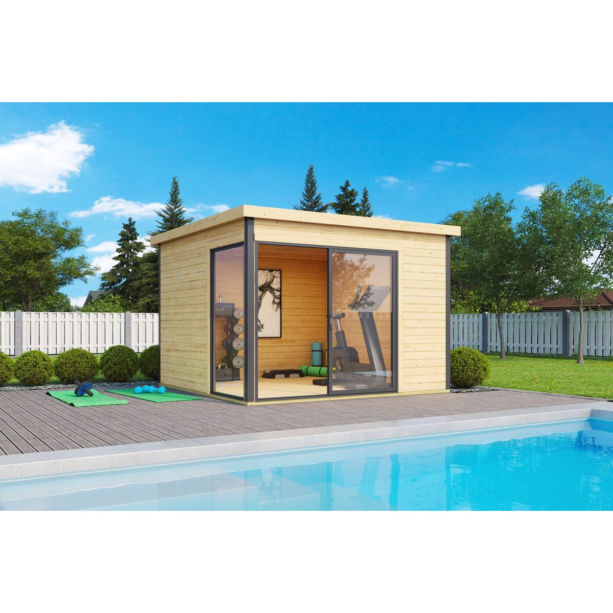 LASITA MAJA Gartenhaus DOMEO 1