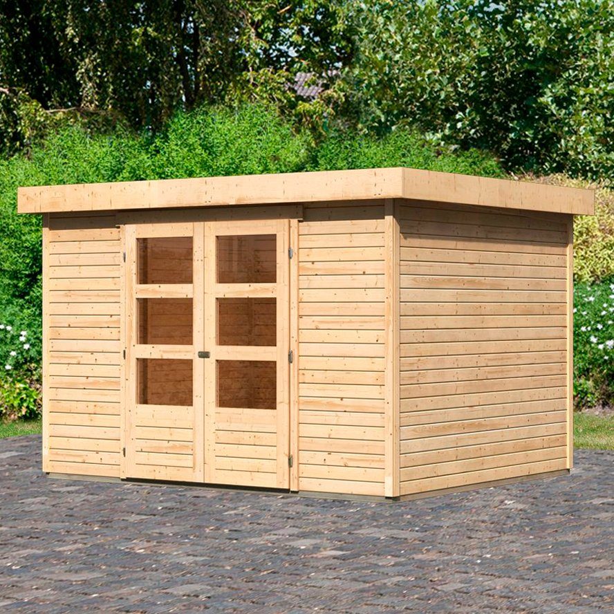 Karibu Gartenhaus "Arnis 5" anthrazit