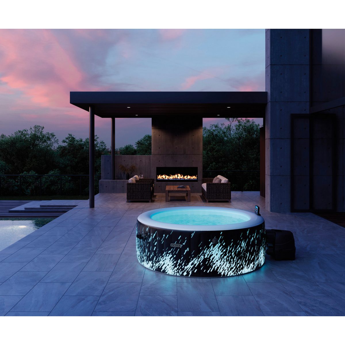 Intex Whirlpool Glow Deluxe