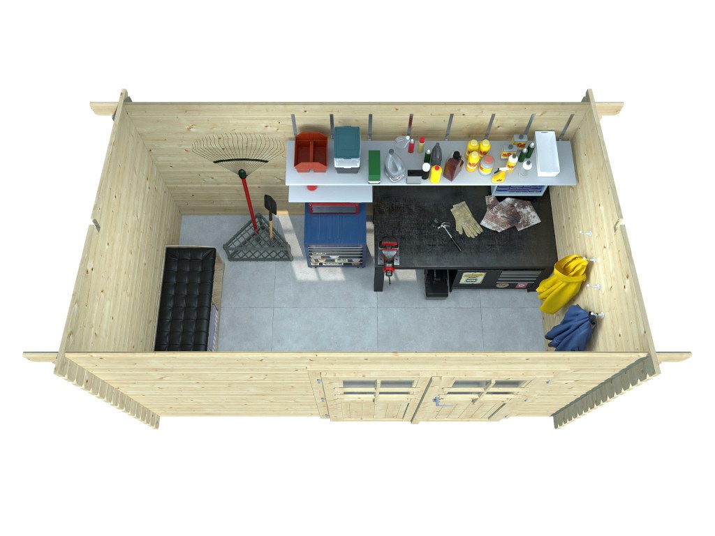 ideal als Gerätehaus & Schuppen