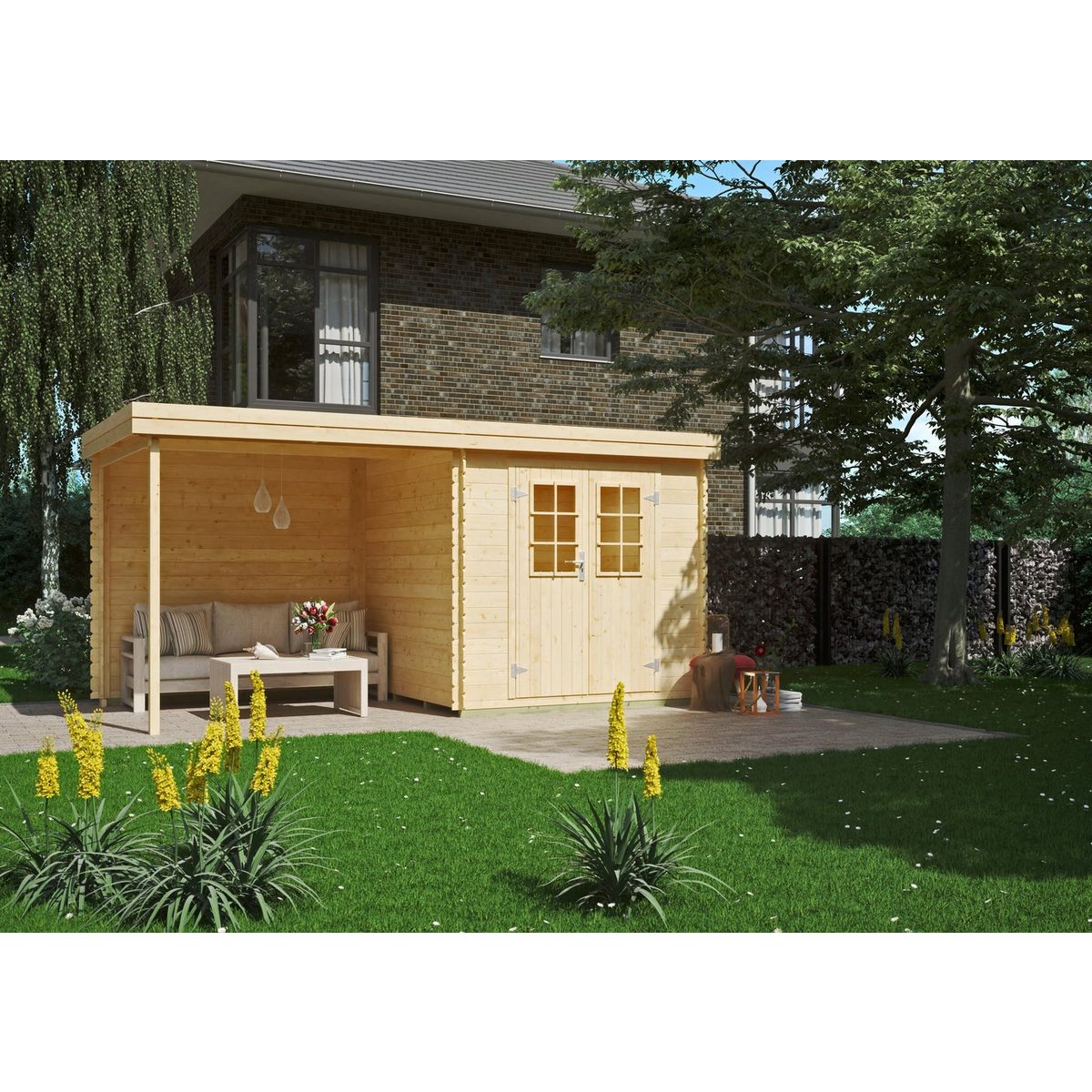 Kiehn-Holz Gartenhaus Edersee