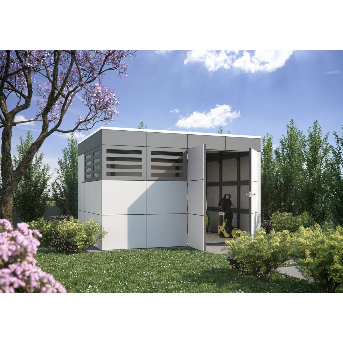 Skanholz Gartenhaus CrossCube Sydney 4