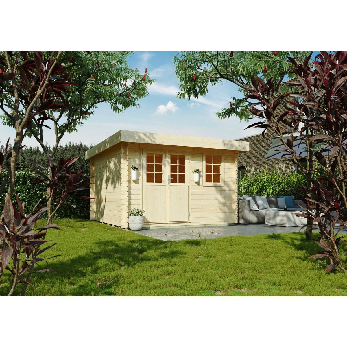 KONIFERA Gartenhaus Sirius