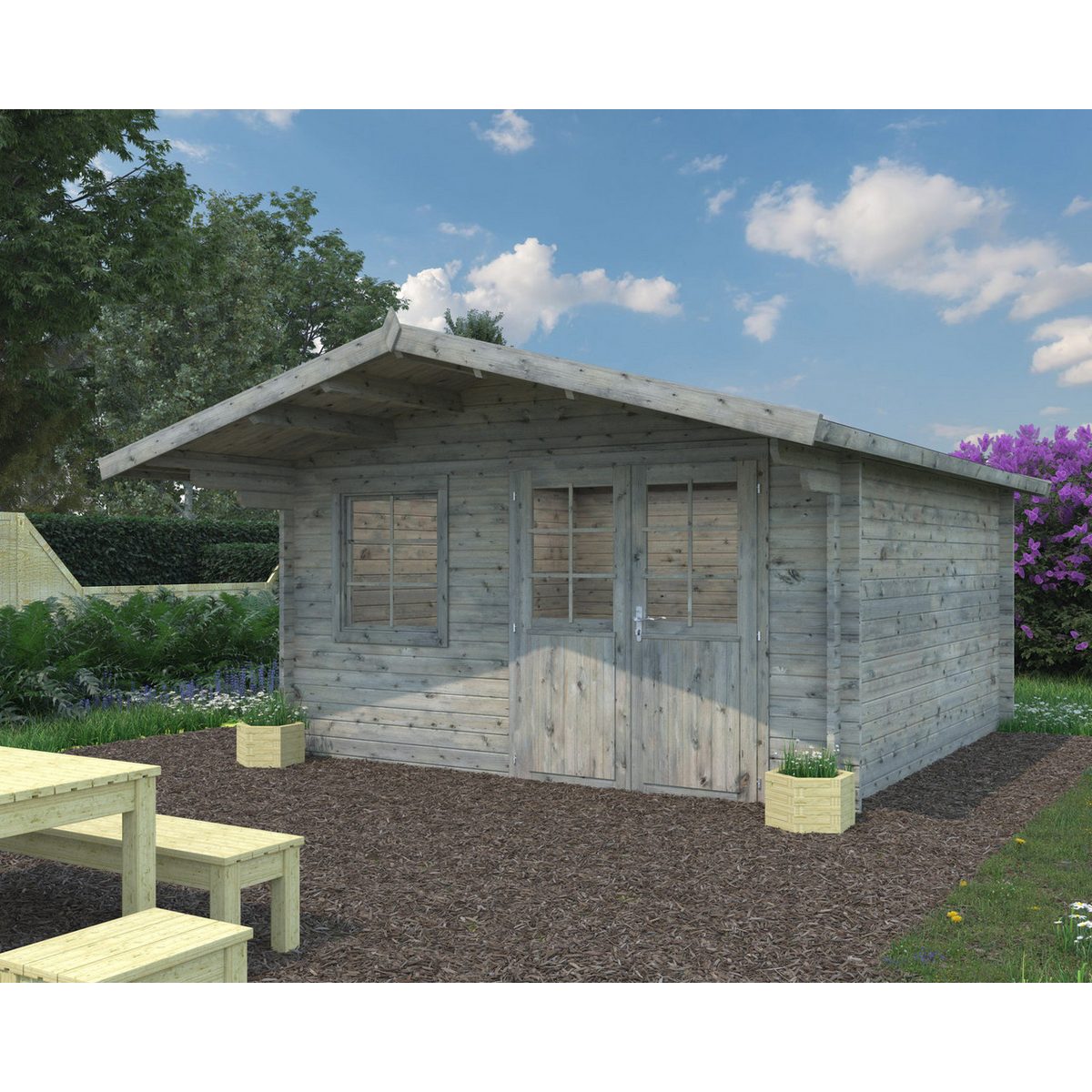 Palmako Gartenhaus Palmako Gartenhaus Britta